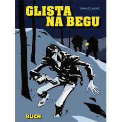 Tomaž Lavrič Glista na begu A4 format,74 strani,črnobelo